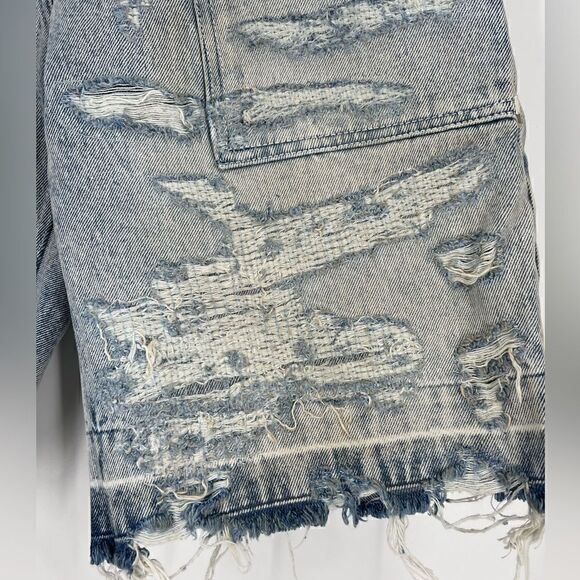 Givenchy Cargo Bermuda Shorts in Denim Waist 27 - Picture 3 of 12